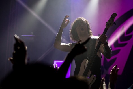 Asking Alexandria in Bucharest on march 2017