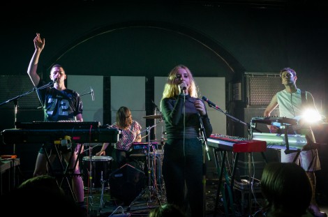 Austra in Bucharest on july 2013