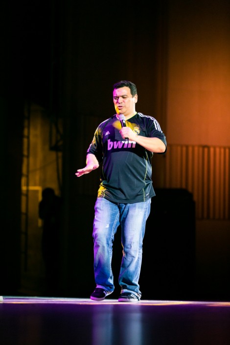 Carlos Mencia in Bucharest on september 2014