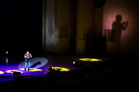 Carlos Mencia in Bucharest on september 2014