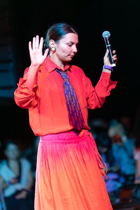 Corina Sirghi in Bucharest on september 2025