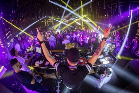 Dani Blanco in Bucharest on november 2018