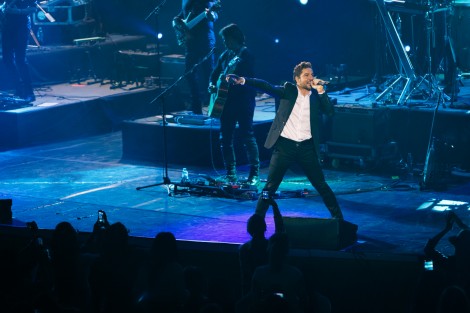 David Bisbal in Bucharest on march 2015