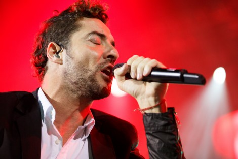 David Bisbal in Bucharest on march 2015