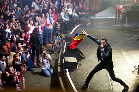 David Bisbal in Bucharest on march 2015