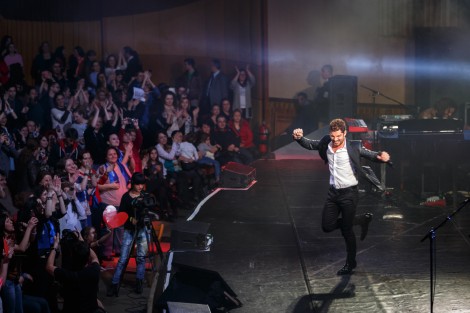 David Bisbal in Bucharest on march 2015