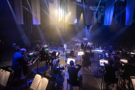 Orchestra in Bucharest on november 2022