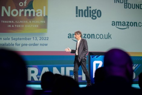 Gabor Mate in Bucharest on june 2022
