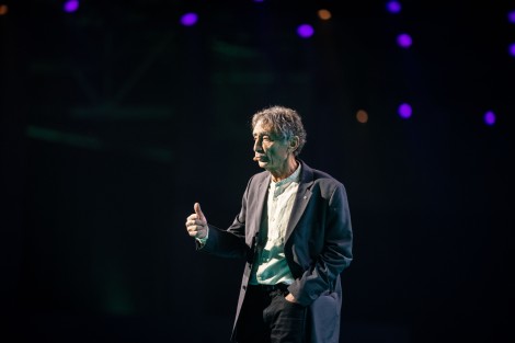 Gabor Mate in Bucharest on june 2022