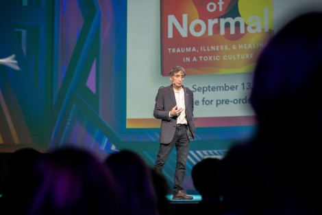 Gabor Mate in Bucharest on june 2022