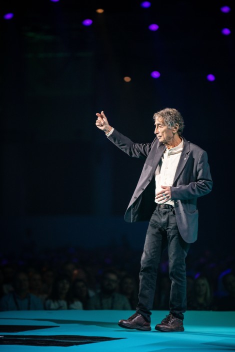 Gabor Mate in Bucharest on june 2022