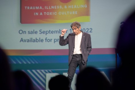 Gabor Mate in Bucharest on june 2022