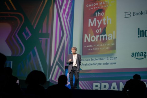 Gabor Mate in Bucharest on june 2022
