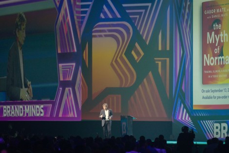 Gabor Mate in Bucharest on june 2022