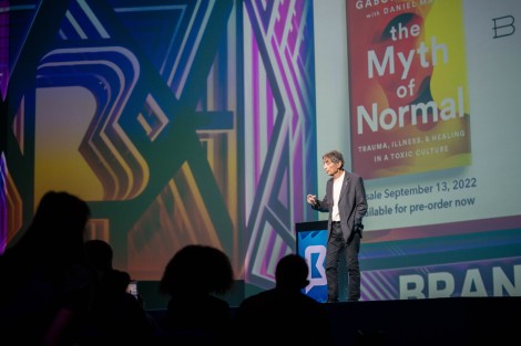 Gabor Mate in Bucharest on june 2022