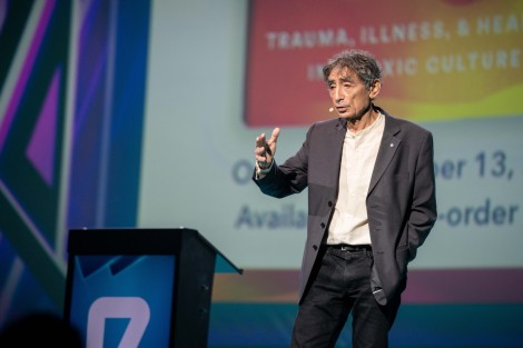 Gabor Mate in Bucharest on june 2022