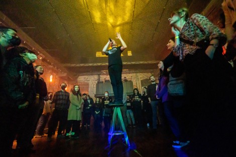 Grimus in Bucharest on february 2022