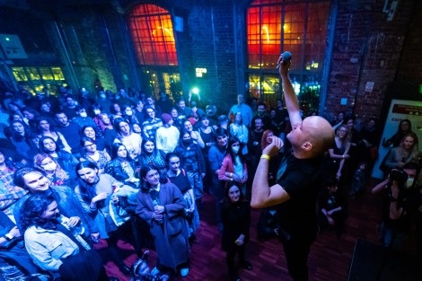 Grimus in Bucharest on february 2022