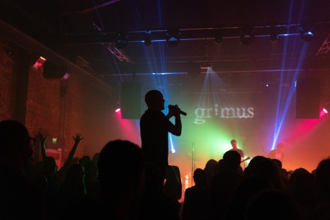 Grimus in Bucharest on february 2022