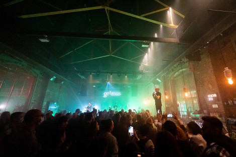 Grimus in Bucharest on february 2022