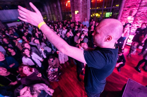Grimus in Bucharest on february 2022