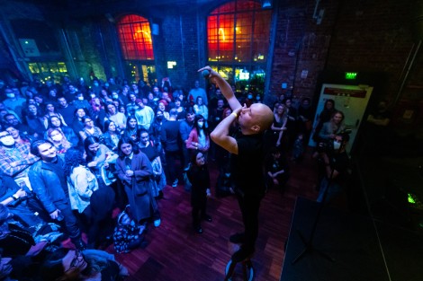 Grimus in Bucharest on february 2022