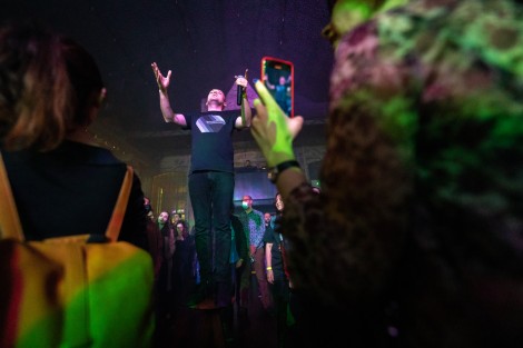 Grimus in Bucharest on february 2022