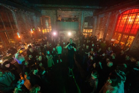 Grimus in Bucharest on february 2022