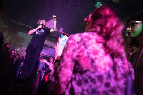 Grimus in Bucharest on february 2022