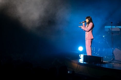 Irina Rimes in Bucharest on february 2018