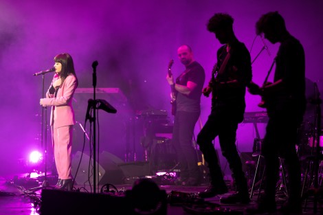 Irina Rimes in Bucharest on february 2018