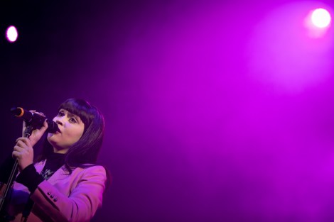 Irina Rimes in Bucharest on february 2018
