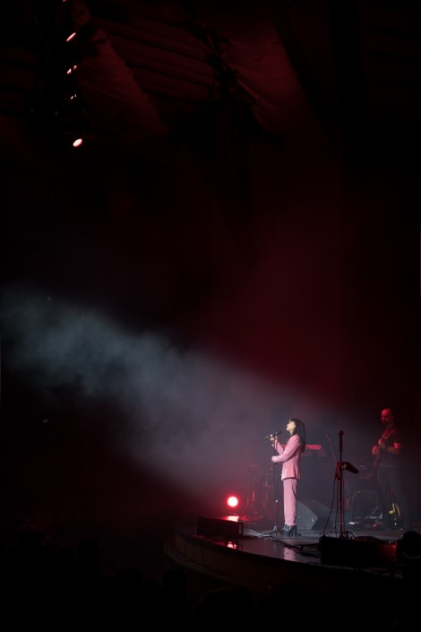 Irina Rimes in Bucharest on february 2018