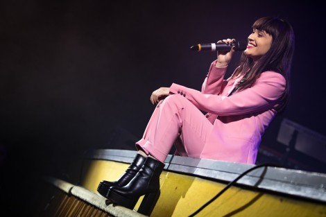 Irina Rimes in Bucharest on february 2018