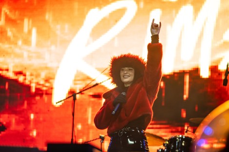 Irina Rimes in Bucharest on march 2022