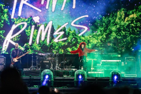 Irina Rimes in Bucharest on march 2022