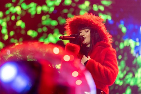Irina Rimes in Bucharest on march 2022