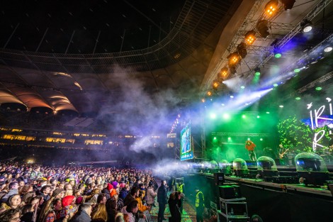Irina Rimes in Bucharest on march 2022
