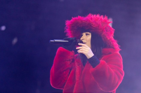 Irina Rimes in Bucharest on march 2022