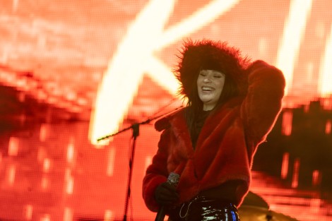 Irina Rimes in Bucharest on march 2022