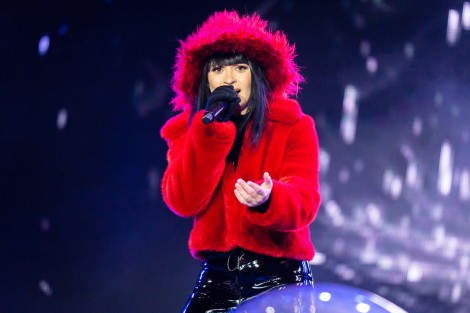 Irina Rimes in Bucharest on march 2022
