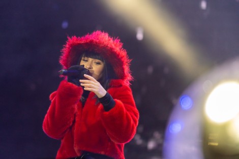 Irina Rimes in Bucharest on march 2022