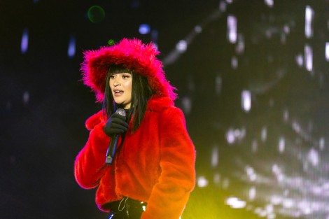 Irina Rimes in Bucharest on march 2022