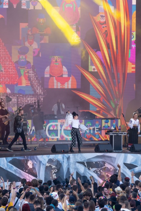 Irina Rimes Cluj in Napoca on august 2022