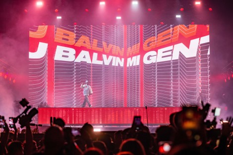 J Balvin Cluj in Napoca on august 2022