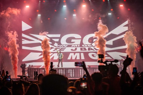 J Balvin Cluj in Napoca on august 2022