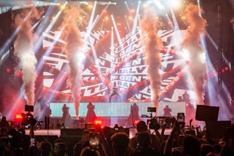 J Balvin Cluj in Napoca on august 2022