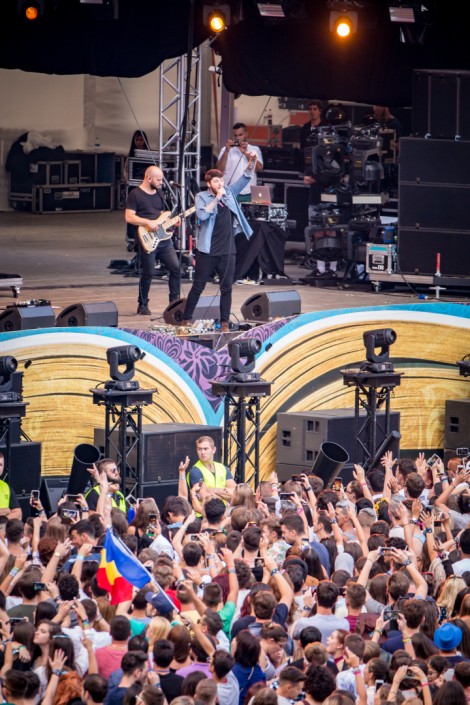 James Arthur Cluj in Napoca on august 2016