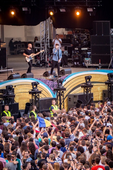 James Arthur Cluj in Napoca on august 2016