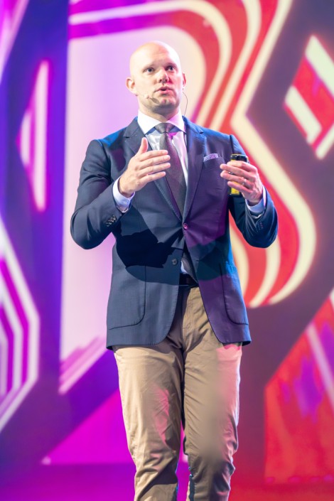 James Clear in Bucharest on june 2023